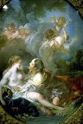 Francois Boucher Jupiter as Diana Surprises Callisto oil on canvas